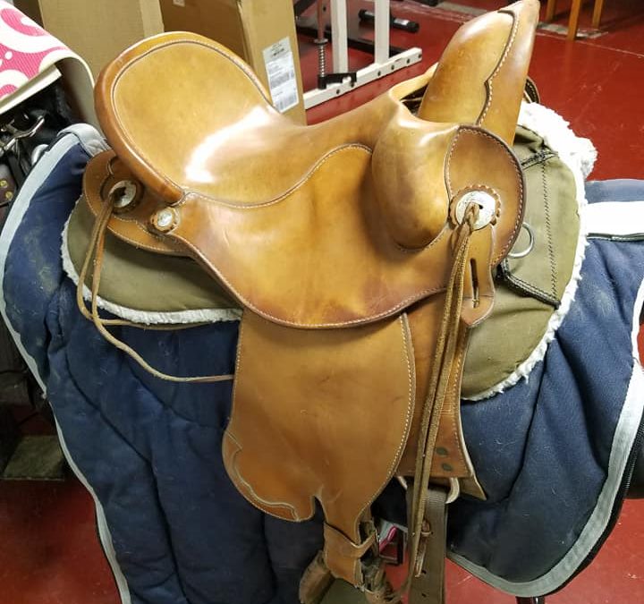Western style saddle